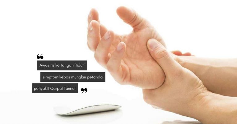 Sakit Tangan Mungkin Punca Carpal Tunnel Atau Sista Ganglion, Semak Simptom Ini Sebelum Terlambat