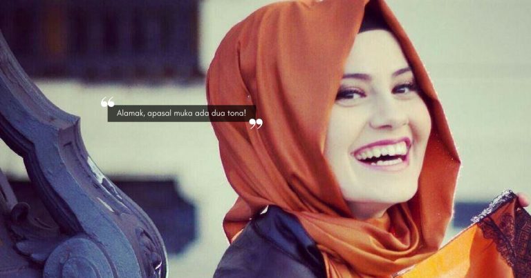 Muka ‘Berbelang’ Bila Buka Tudung, Siapa Yang Ada Masalah Ini? Cara Nak Atasi Mudah Saja!