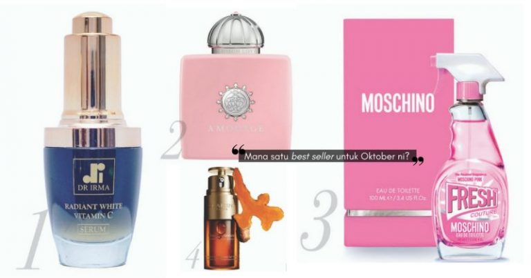 Himpunan Produk Penjagaan Kulit & Kosmetik BESTSELLING Bulan Oktober 2017 Pilihan Nona, Semua Ini Mesti Dimiliki