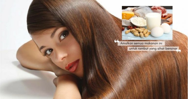 Rambut Yang Sihat Bermula Dari Dalam, Amalkan 6 MAKANAN BERKHASIAT Ini Bagi Mendapatkan Kesan Sebaik Perawatan Salun