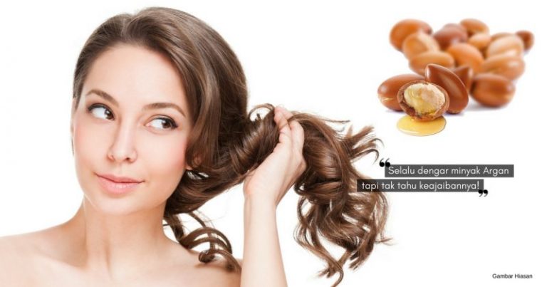 Kuasa Minyak Argan Untuk MENYIHATKAN RAMBUT, Wanita Bertudung Paling Sesuai Amalkan Di Rumah