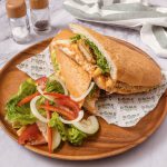 CRISPY FRIED CHICKEN SANDWICH
