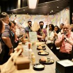 Chef Johari Edrus judging the John’s Plate-Off game