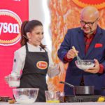 Chef Anis Nabilah with Malaysian Comedian Harith Iskander at the Tyson Media Event (1)