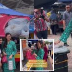 gaya ringkas tengku permaisuri selangor ke bazar ramadan