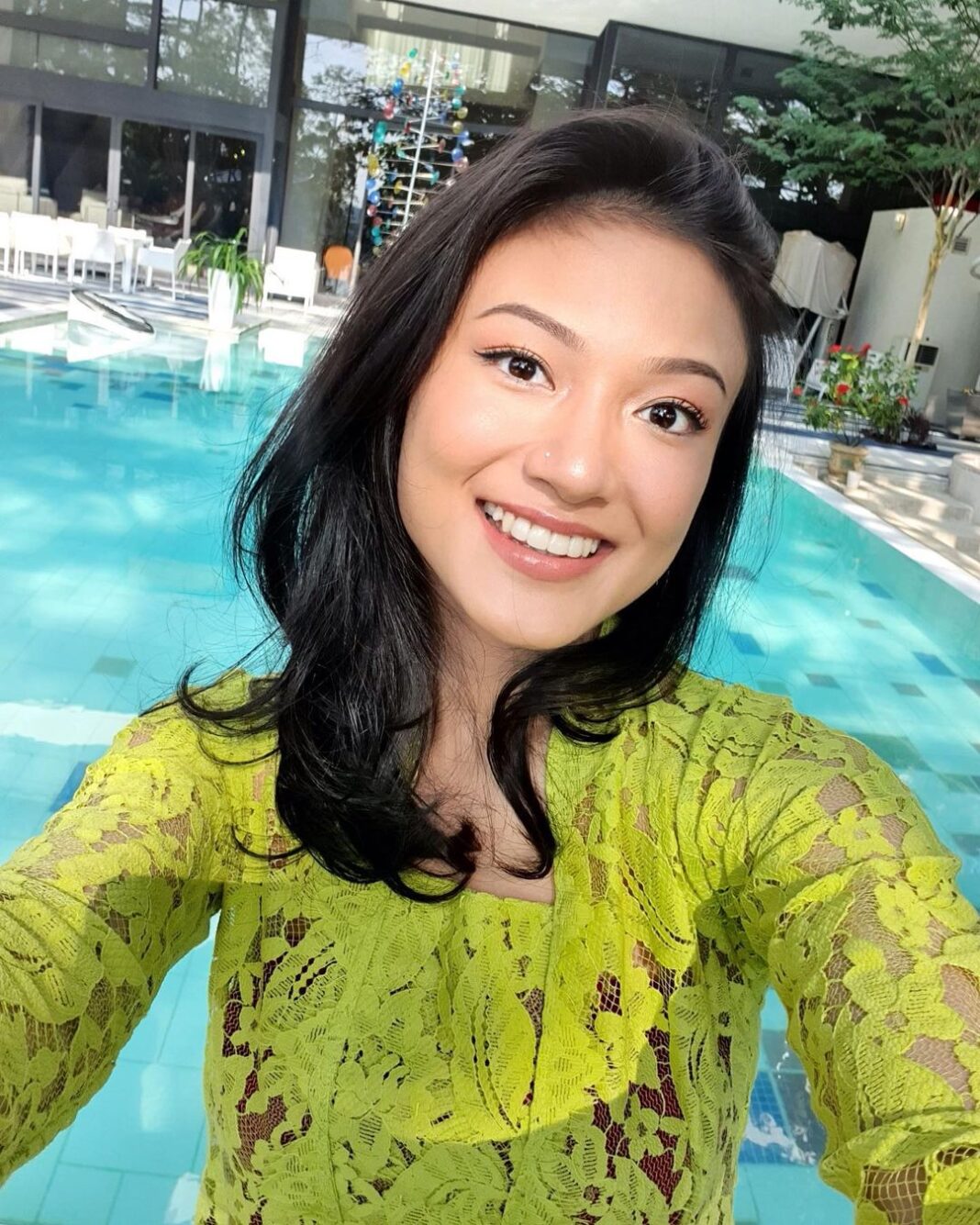 Berlakon Teater & Atlet Martial Arts, Anak Tiara Jacquelina Cantik