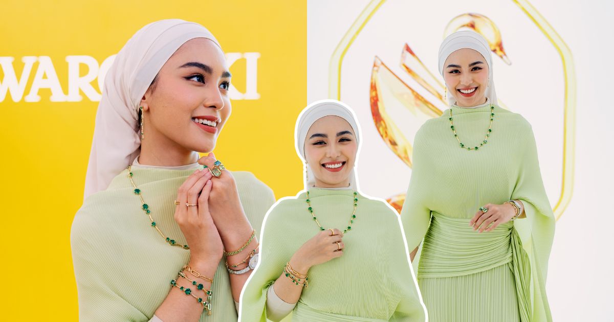 Rose Raya Sharifah Rose Raya Berempat, Wajah Jelita Ada Iras Bapa!