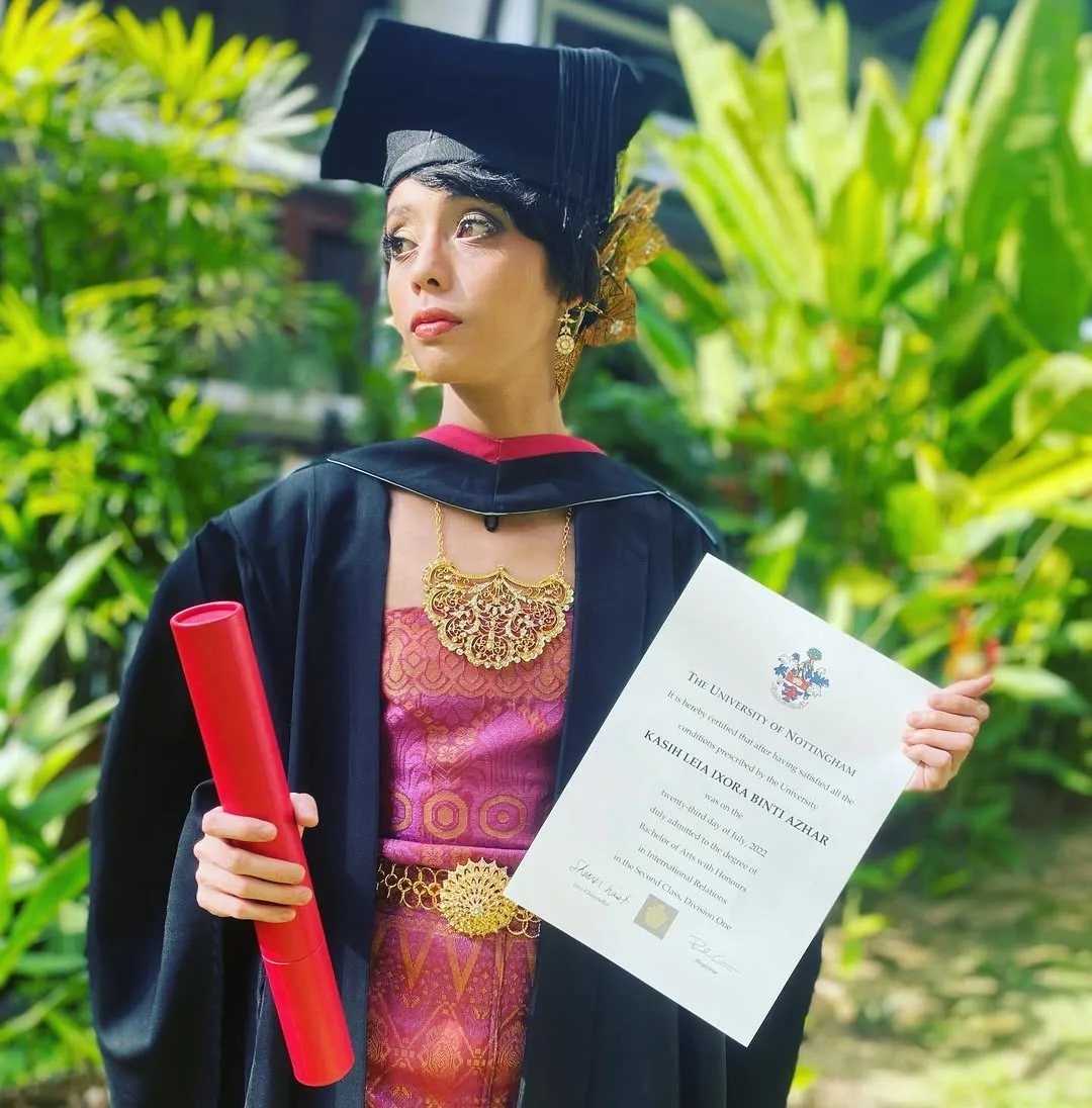 Berusia 26 Tahun, Anak Azhar Sulaiman Kasih Leia Ixora Ada Ijazah Seni & Ada Bakat Menulis!