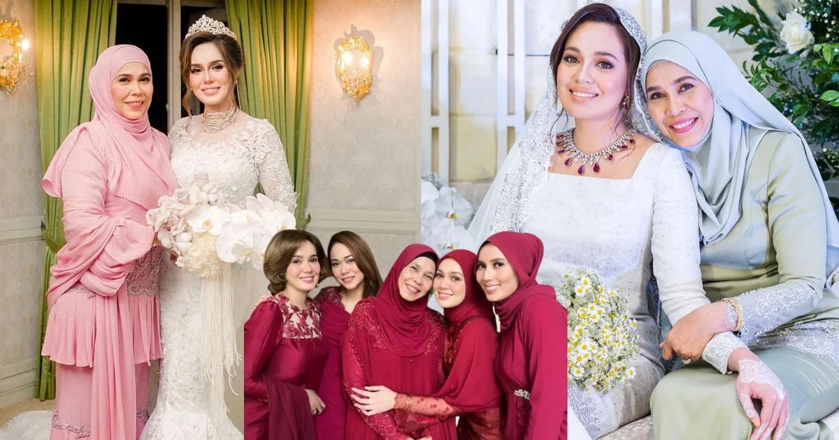 Kecantikan Ibu ‘Menurun’ Ke Anak-Anak, Rosmizai Mohd Noor Ratu Hati Adik-Beradik Senrose Ini Awet Muda Usia 57 Tahun!