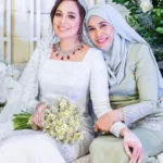 We made it ma! we both were so nervous walking down the aisle, kita dua lembik semacam 😂#myothe