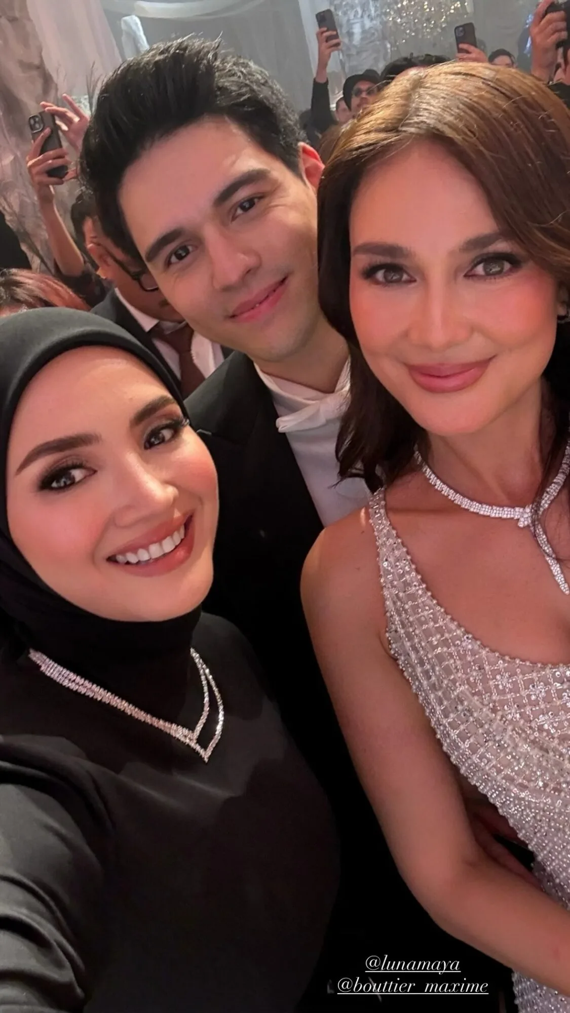 Resepsi Mewah Luna Maya & Maxime Bouttier, Souvenir Mesin Kopi Jadi Bualan Tetamu