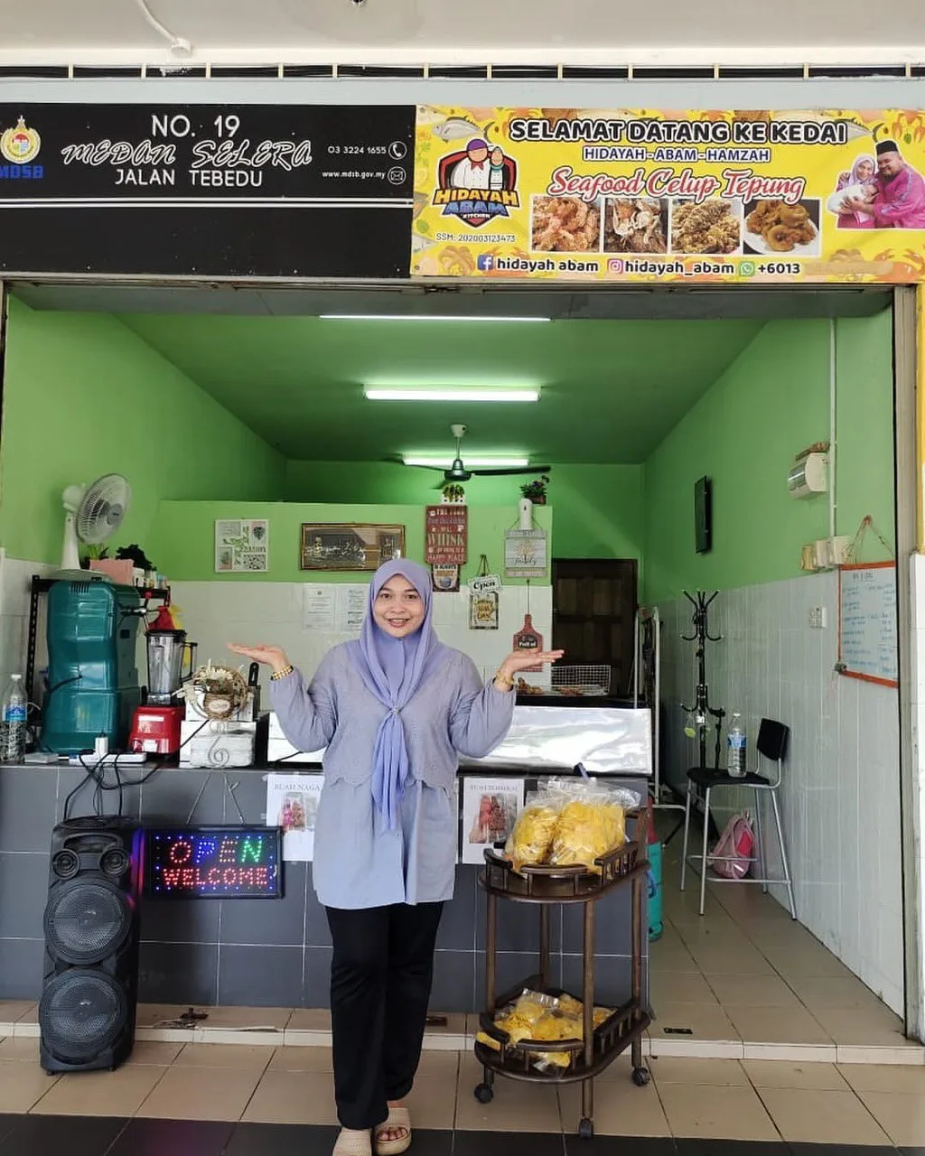 Bisnes Makin Maju HIDAYAH HAMZAH Kini Usahawan Sukses, Mampu Berdiri Di Atas Kaki Sendiri