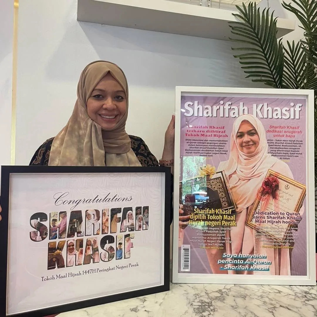 Terima Hadiah & Kek Istimewa Dari Brunei USTAZAH SHARIFAH KHASIF Luah Syukur, Kini Genap 43 Tahun