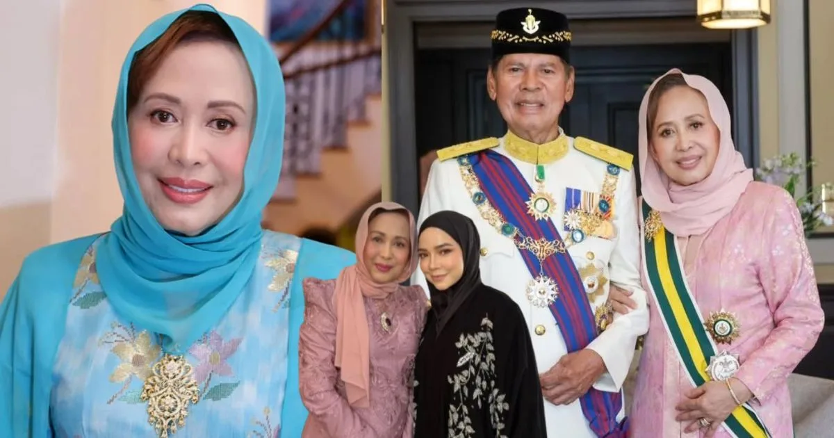 Jelita Usia 77 Tahun & Nenek 7 Cucu, Terpikat Wajah Awet Muda Toh Puan Raja Noora Isteri Yang Di-Pertua Negeri Pulau Pinang!