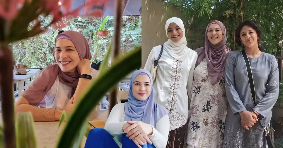 Keturunan Melayu-Inggeris, Sharifah Sofia Anggun Usia 40 & Bahagia Galas Tugas Ibu 2 Anak!