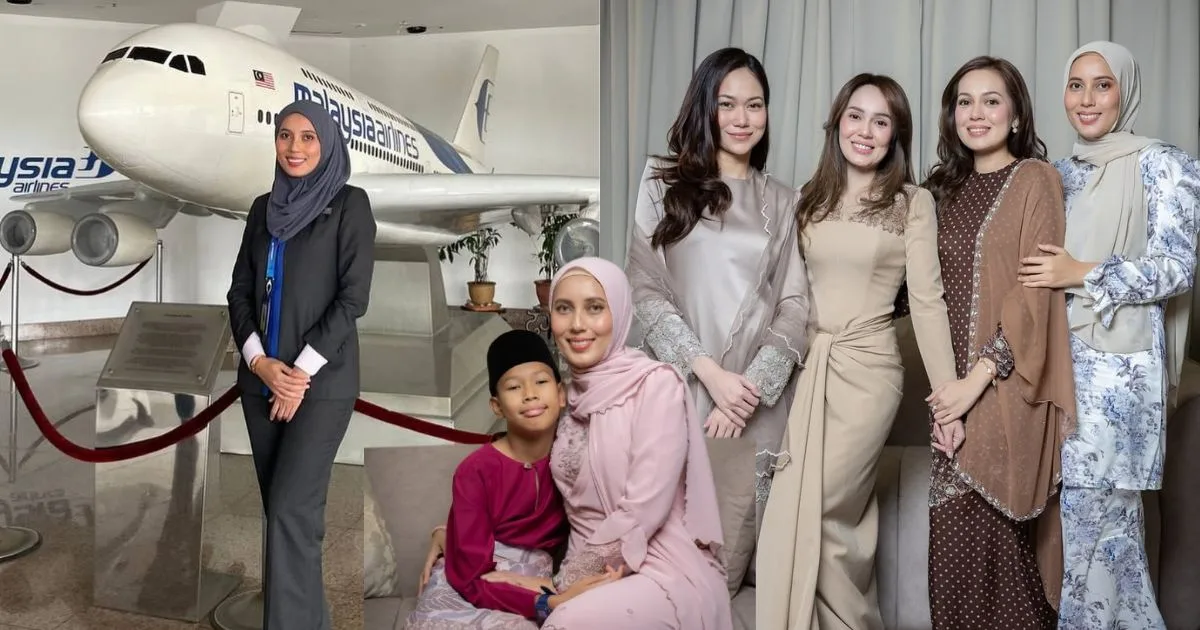 Bertugas Sebagai Pramugari & Anggun Berhijab, Cantik Nelissa Senrose Kakak Sulung Adik-Beradik Senrose!