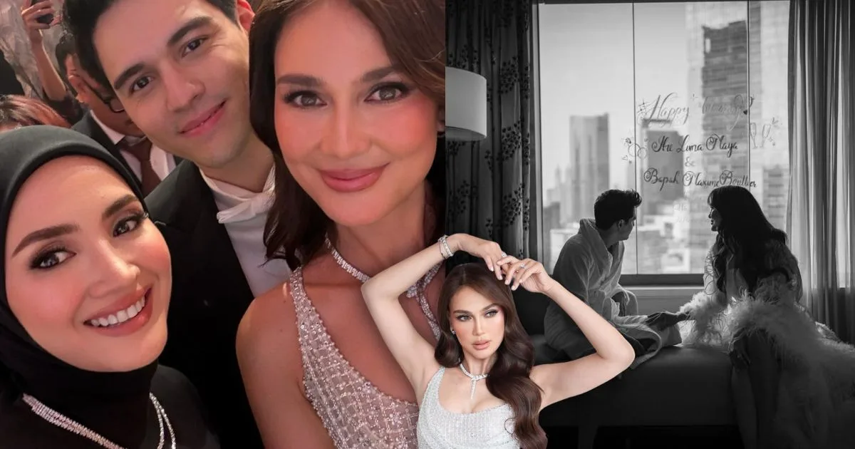 Resepsi Mewah Luna Maya & Maxime Bouttier, Souvenir Mesin Kopi Jadi Bualan Tetamu