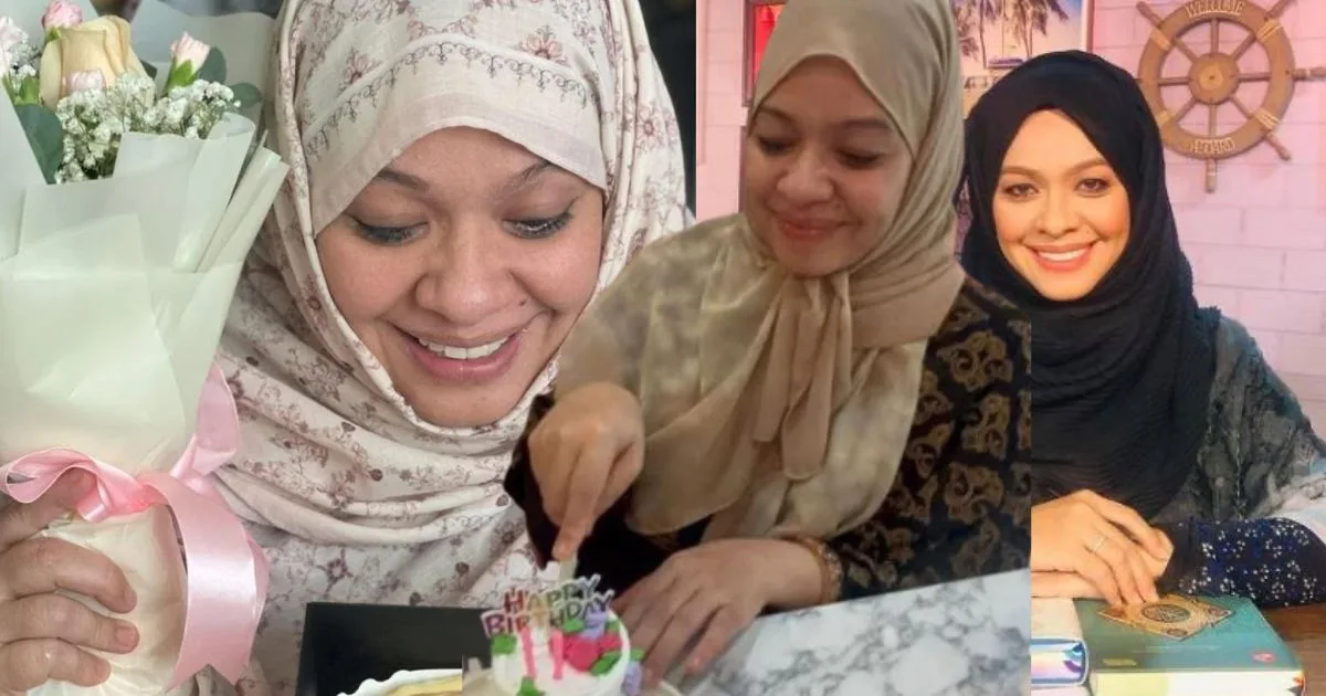 Terima Hadiah & Kek Istimewa Dari Brunei USTAZAH SHARIFAH KHASIF Luah Syukur, Kini Genap 43 Tahun