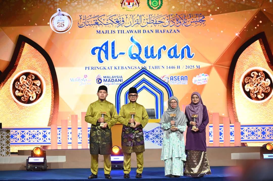 Guru Al-Quran Harumkan Nama Malaysia, Ustazah Wan Sofea Aini Rangkul Gelaran Johan Qariah