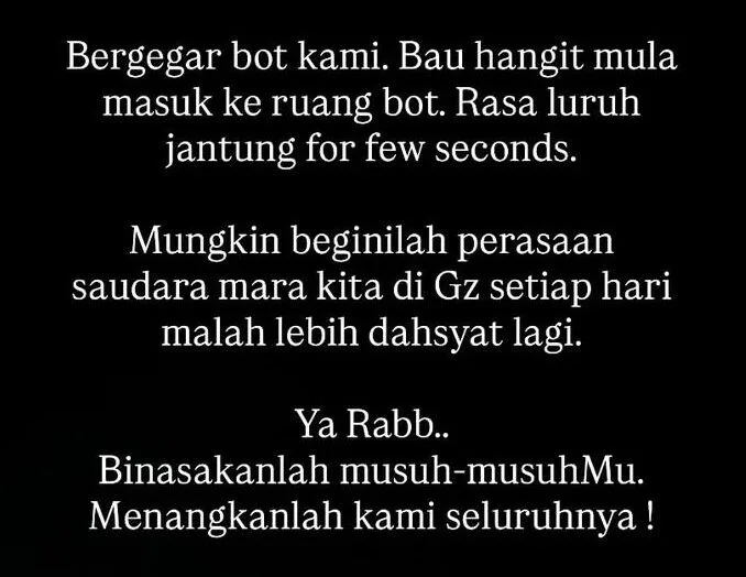 "Bot Bergegar, Rasa Luruh Jantung!" Farah Lee Saksi Detik Mencemaskan Dalam Misi Global Sumud Flotilla 22 “Bot Bergegar, Rasa Luruh Jantung!” Farah Lee Saksi Detik Mencemaskan Dalam Misi Global Sumud Flotilla