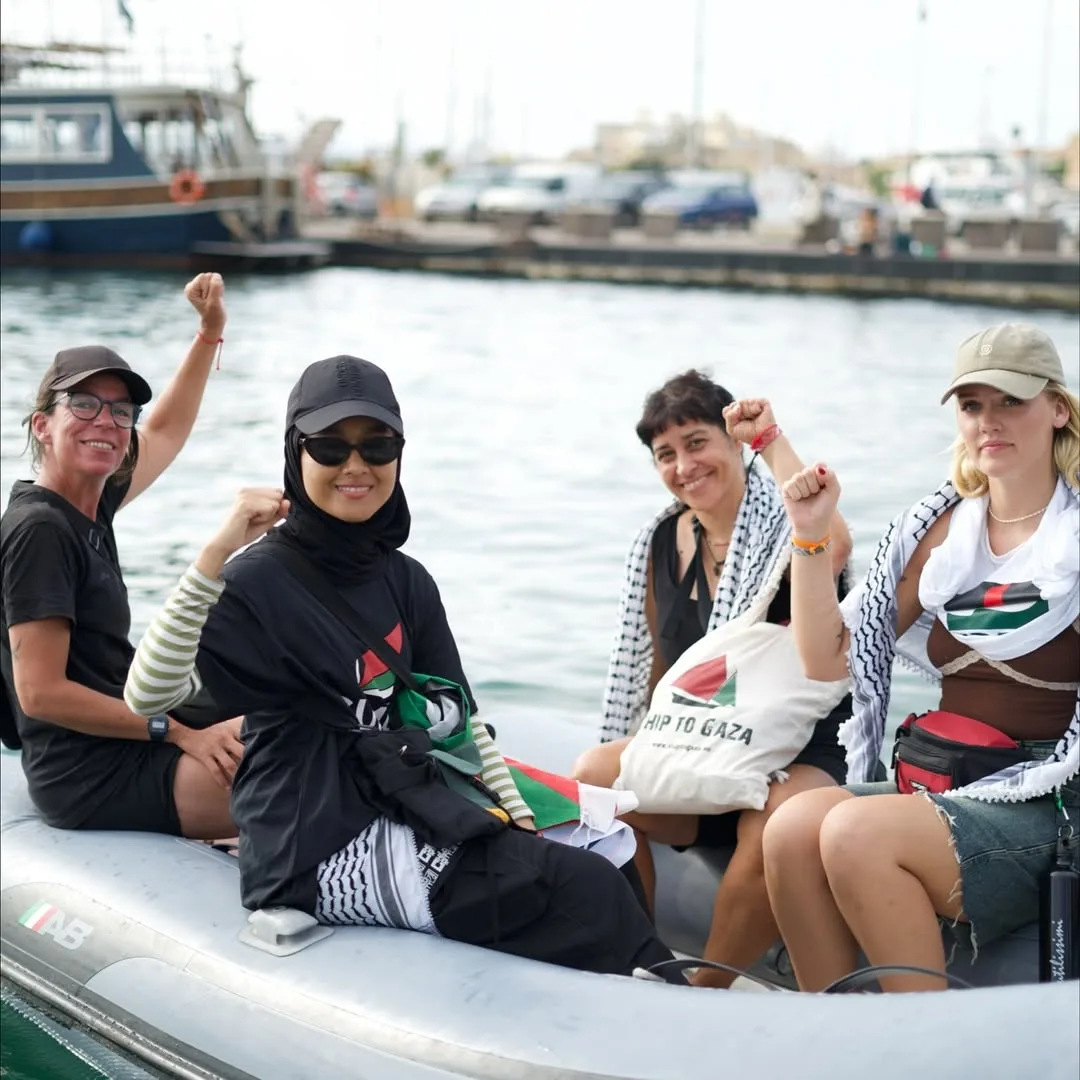 "Bot Bergegar, Rasa Luruh Jantung!" Farah Lee Saksi Detik Mencemaskan Dalam Misi Global Sumud Flotilla 23 “Bot Bergegar, Rasa Luruh Jantung!” Farah Lee Saksi Detik Mencemaskan Dalam Misi Global Sumud Flotilla