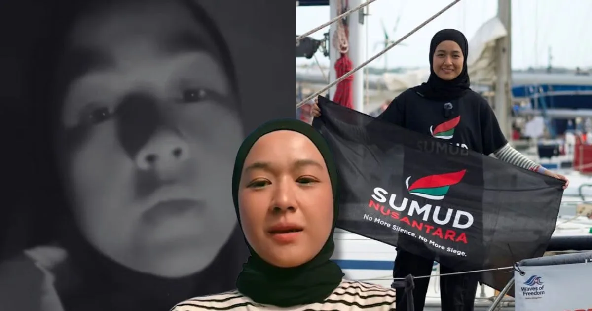 "Bot Bergegar, Rasa Luruh Jantung!" Farah Lee Saksi Detik Mencemaskan Dalam Misi Global Sumud Flotilla 21 "Bot Bergegar, Rasa Luruh Jantung!" Farah Lee Saksi Detik Mencemaskan Dalam Misi Global Sumud Flotilla
