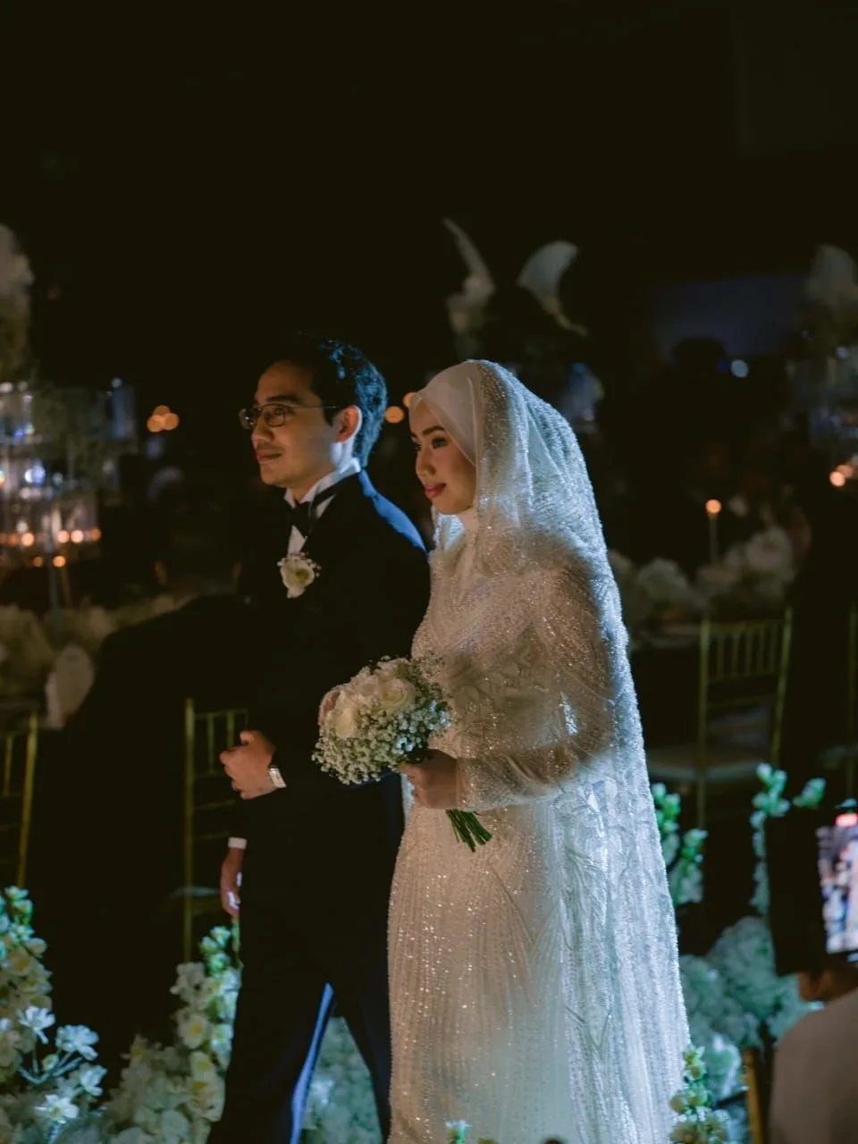 Malam Resepsi Perkahwinan Aazief & Izza Berkonsepkan Venice, Pelamin Mewah Saksi Cinta Abadi