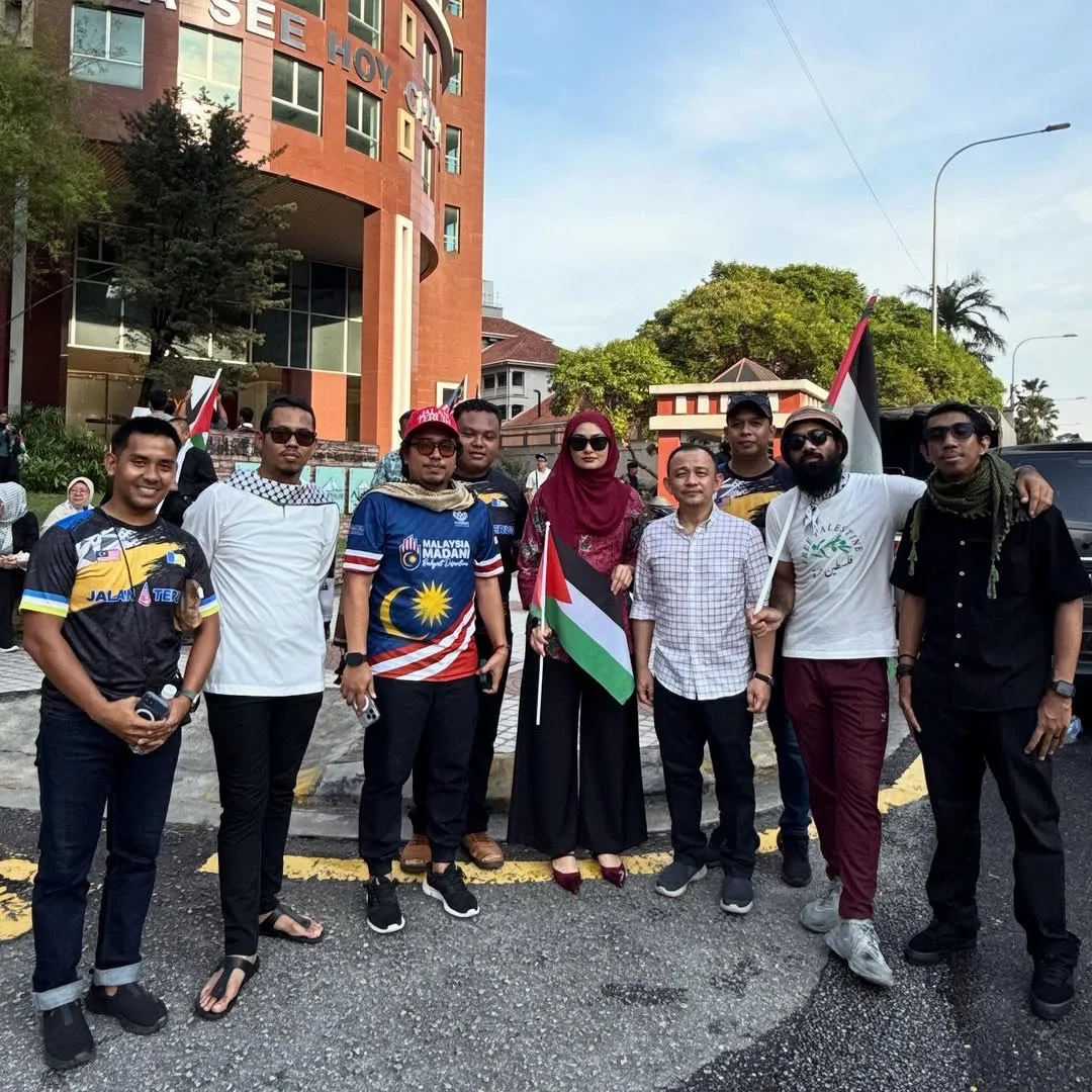 YB Young Syefura Sertai Himpunan Solidariti “Kuasa-Kuasa Besar Seakan Membutakan Mata”