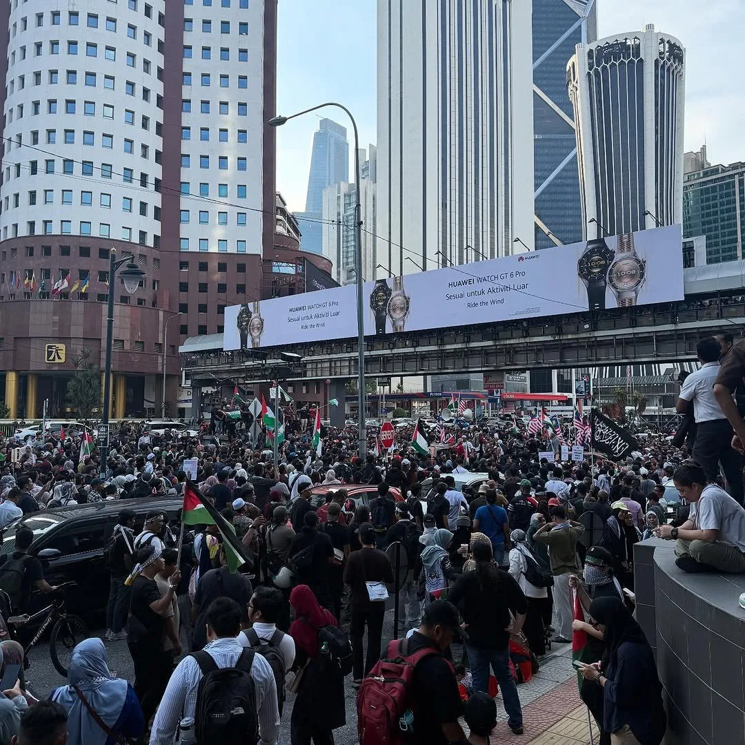 YB Young Syefura Sertai Himpunan Solidariti “Kuasa-Kuasa Besar Seakan Membutakan Mata”