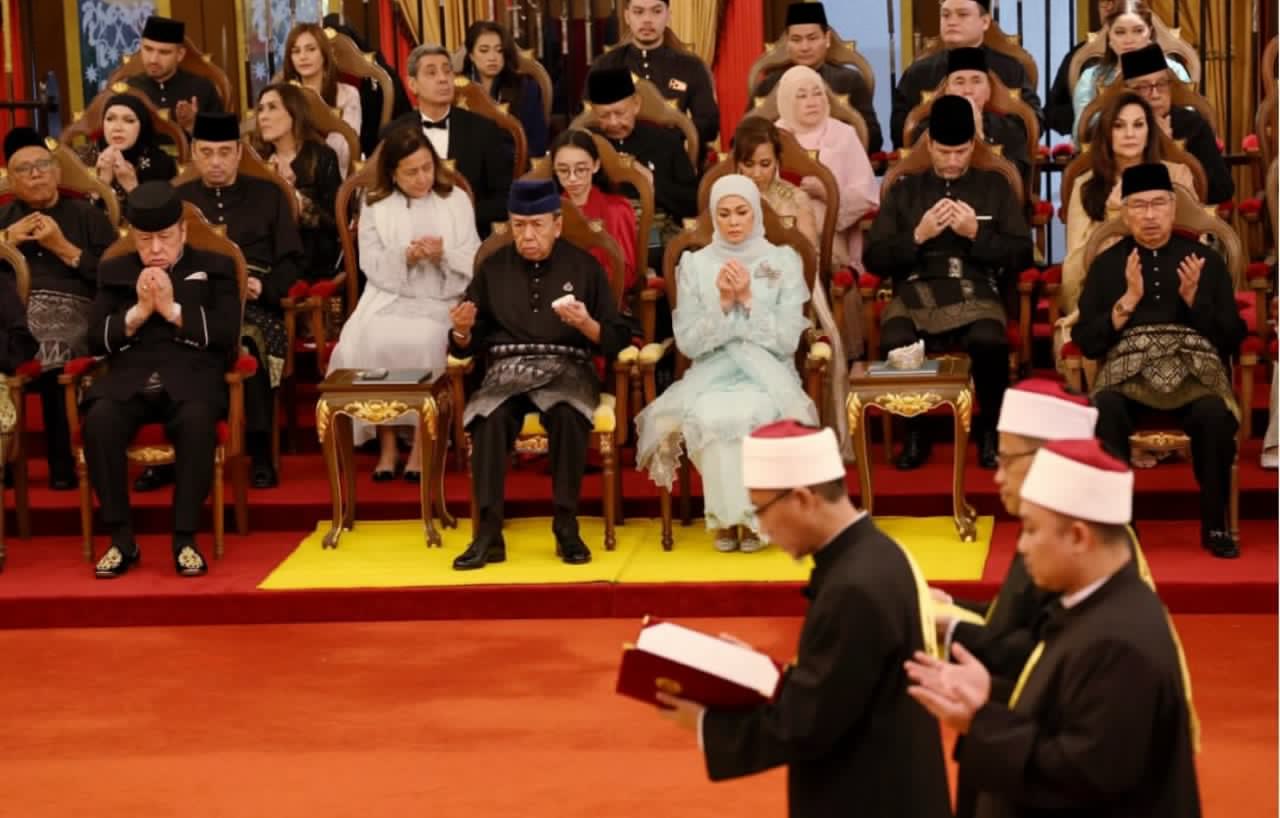 Persandingan Diraja Tengku Amir Shah & Afzaa Fadini Penuh Istiadat Kesultanan Selangor