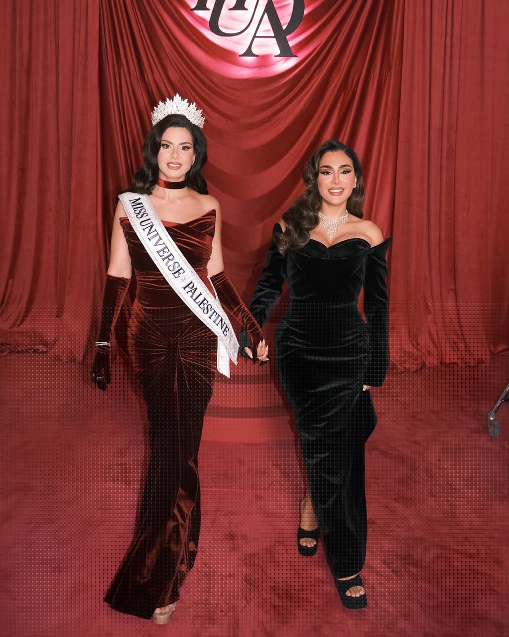 Huda Beauty Taja Miss Universe Palestin, Nadeen Ayoub Tanda Sokongan & Solidariti