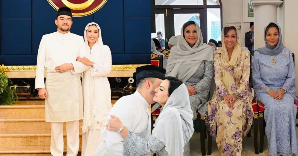 Hadir Rai Hari Bahagia Tengku Amir Shah, Penampilan & Wajah Jelita Puan Nur Lisa Idris Abdullah Jadi Tumpuan!