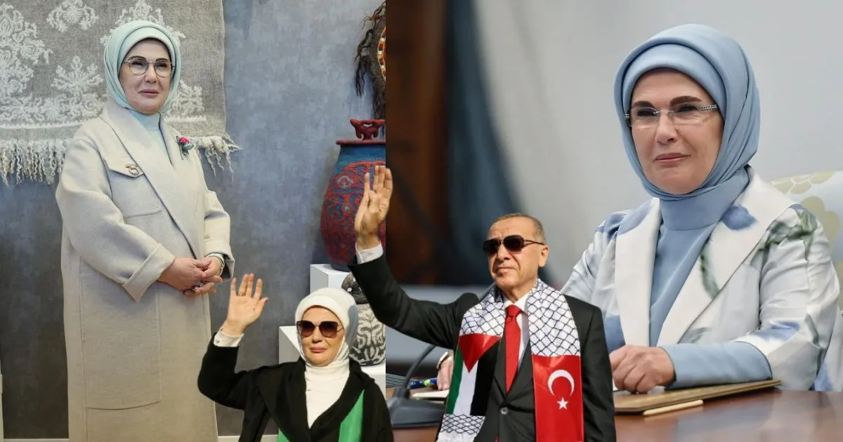 Emine Erdogan Anggun Usia 70, Inilah Isteri Pemimpin Turkiye Yang Bantu Bebaskan Aktivis GSF & Cakna Nasib Insan Tertindas