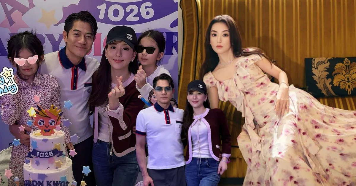 Moka Fang Usia 38 & Ibu Anak 3, Potret Cantik Isteri Aaron Kwok Selepas Bersalin Tuai Pujian