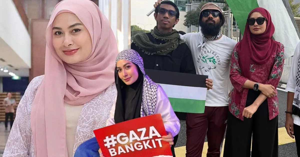 YB Young Syefura Sertai Himpunan Solidariti "Kuasa-Kuasa Besar Seakan Membutakan Mata"