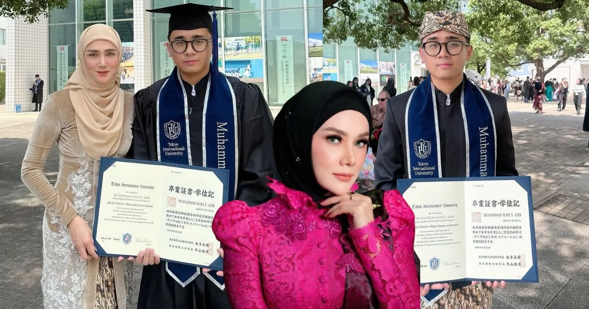 Mulan Jameela Luah Bangga Anak Lelaki Tamat Pengajian Di Universiti Antarabangsa Tokyo 25 Mulan Jameela Luah Bangga Anak Lelaki Tamat Pengajian Di Universiti Antarabangsa Tokyo