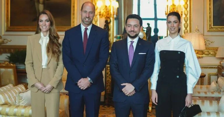 Gaya Anggun Dua Puteri Jelita, Kate Middleton & Puteri Rajwa Dalam Busana Business Chic