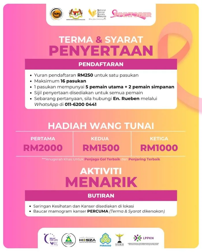 Bulan Untuk Self-Love, Ayuh Luangkan Masa Buat Saringan Awal Kanser Payudara Sepanjang Oktober Ini