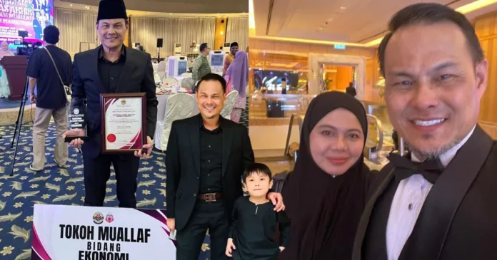 Adam Corrie Terima Anugerah Mualaf