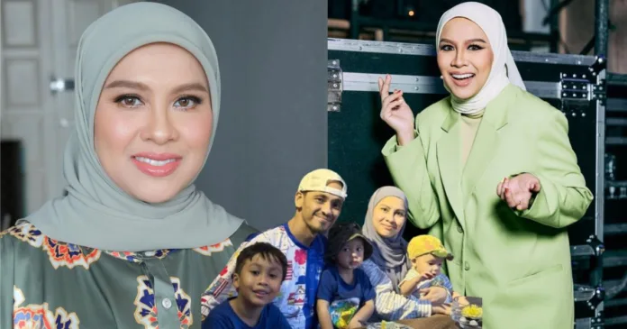 Jihan Muse Sibuk Urus 3 Anak Lelaki