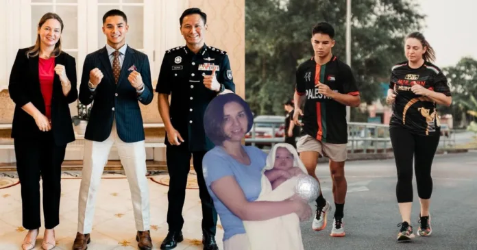 Ibu Johan Ghazali Cantik & Bekas Jaguh Muay Thai