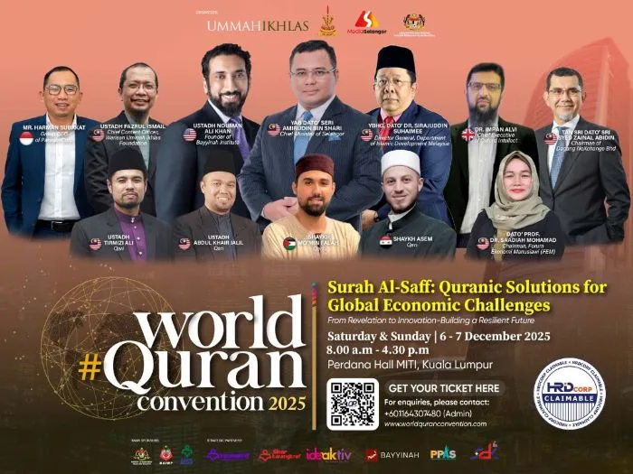 World #Quran Convention 2025, Rahsia ‘Trade With Allah’ dalam Era Ekonomi Islam Moden