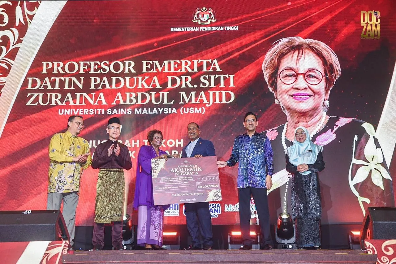 Usia 81 & Pakar Arkeologi Pertama Temui Rangka Perak Man, Prof Siti Zuraina Majid Dinobatkan Tokoh Akademik Negara