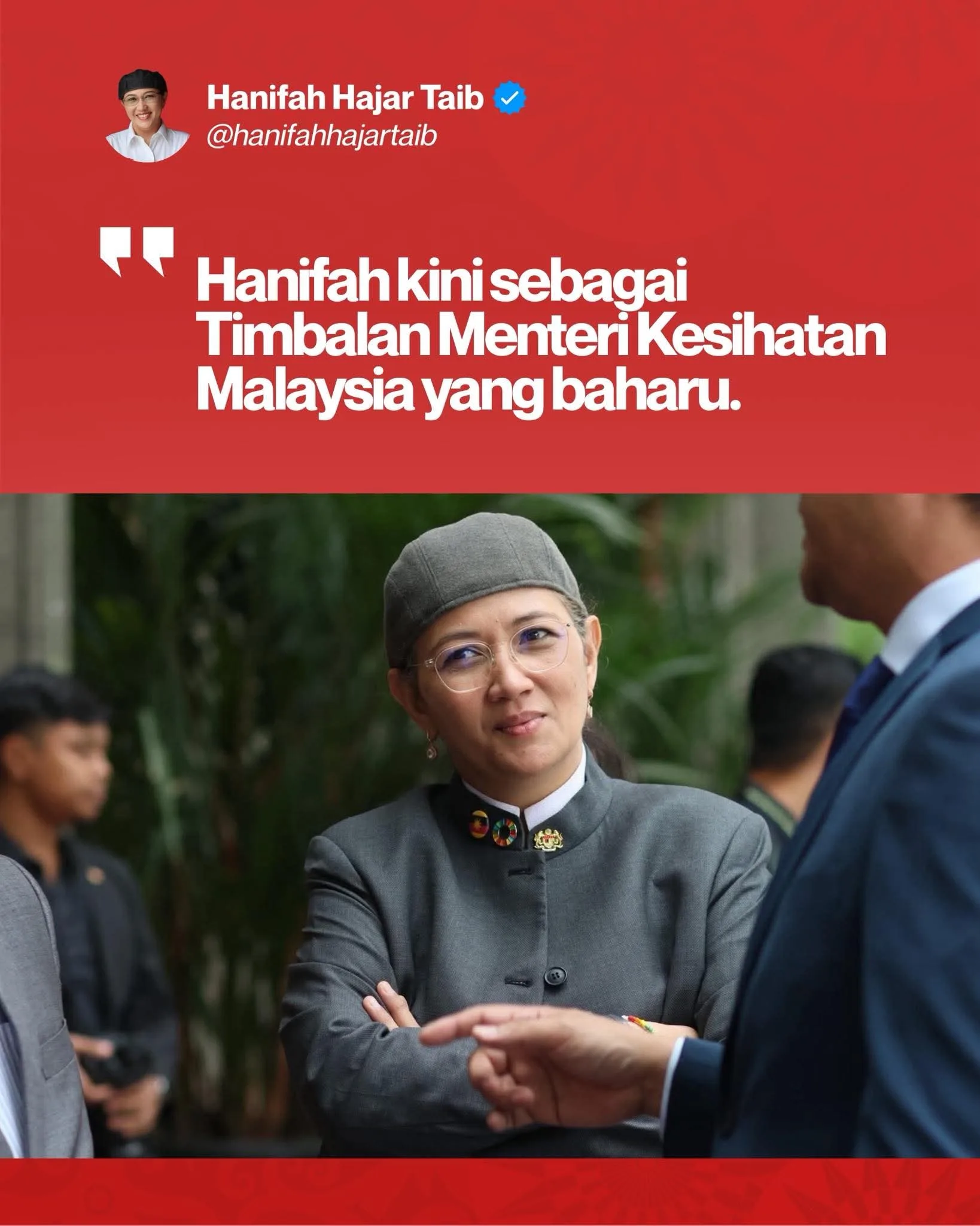 Hanifah Hajar Taib Anak Kesayangan Allahyarham Tun Abdul Taib, Galas Amanah Kesihatan Negara 7 Hanifah Hajar Taib Anak Kesayangan Allahyarham Tun Abdul Taib, Galas Amanah Kesihatan Negara