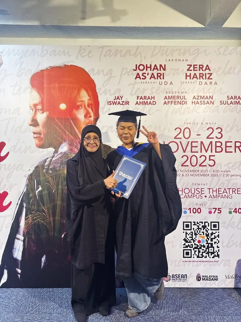 Bersengkang Mata Sambung Belajar, Kerja & Urus 3 Anak, Farah Ahmad Genggam Diploma Kemahiran Malaysia Jadi Inspirasi!