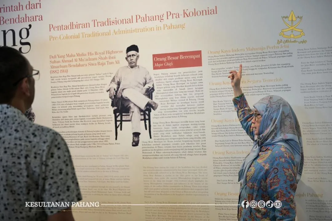 Bawa Rakan Sekelas Melawat Muzium Pahang, Kemesraan Tengku Ampuan Pahang Titip Kenangan Manis