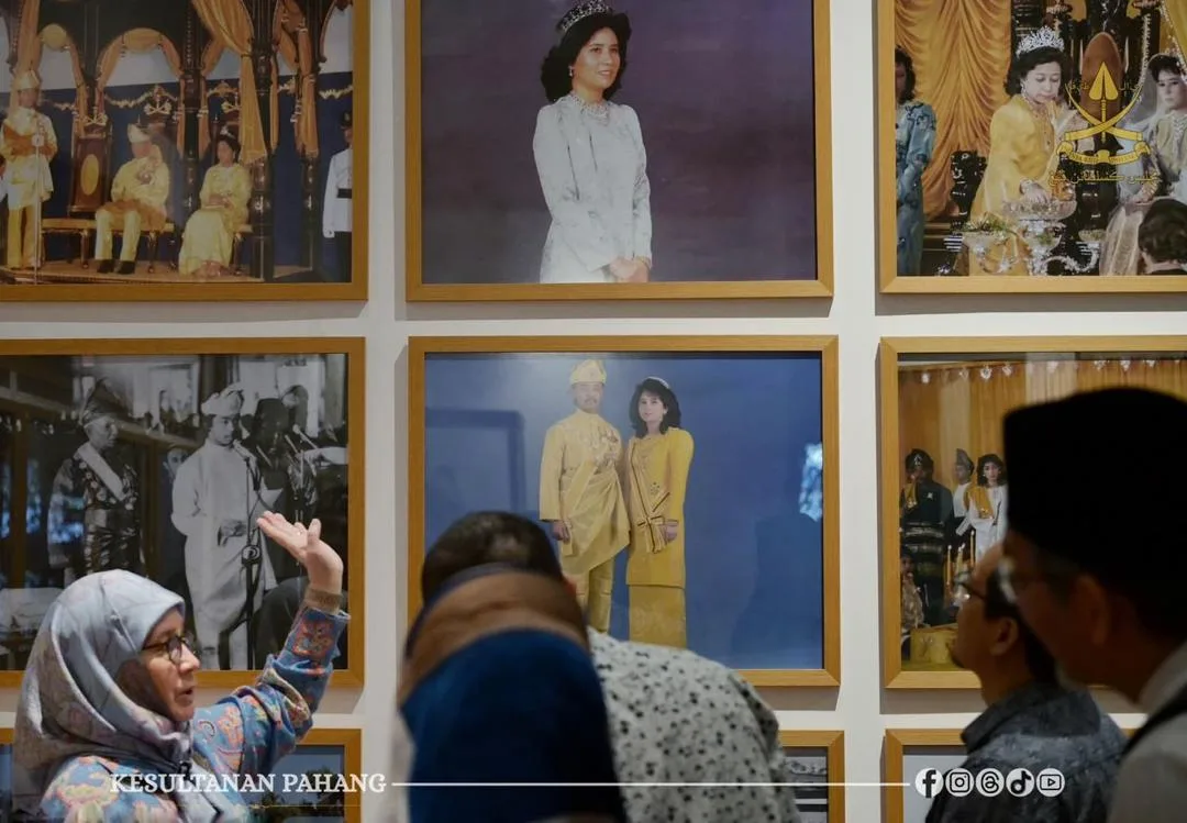 Bawa Rakan Sekelas Melawat Muzium Pahang, Kemesraan Tengku Ampuan Pahang Titip Kenangan Manis