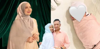 Syafiqa Melvin Timang Anak Keempat