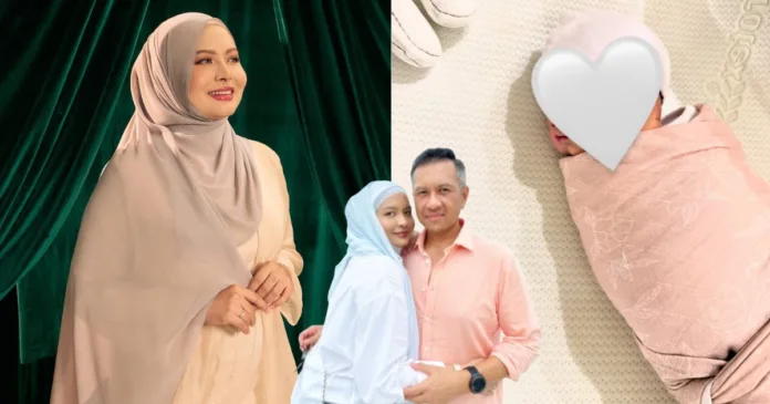 Syafiqa Melvin Timang Anak Keempat