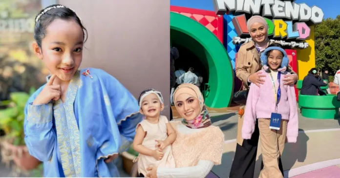 Mawar Karim Bawa Anak, Wan Maryam Bercuti Ke Jepun